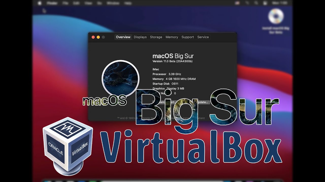 mac os in virtualbox runs slow